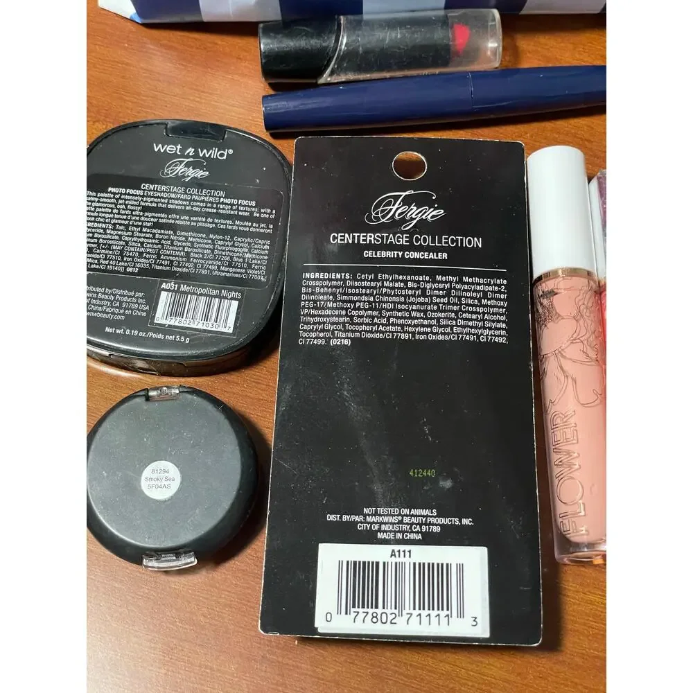 makeup eLF Wet n wild Avon lip‎ color eyeshadow concealer Misc lot 7 items